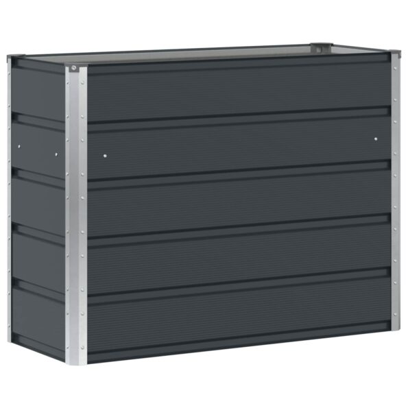 vidaXL Hrantík Antracit 100 x 40 x 75 cm Oceľ – Obrázok 2