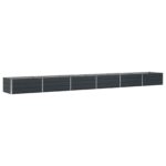 vidaXL Hrantík Antracit 600 x 80 x 45 cm Oceľ – Obrázok 2