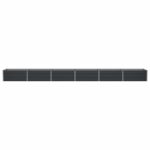 vidaXL Hrantík Antracit 600 x 80 x 45 cm Oceľ – Obrázok 3