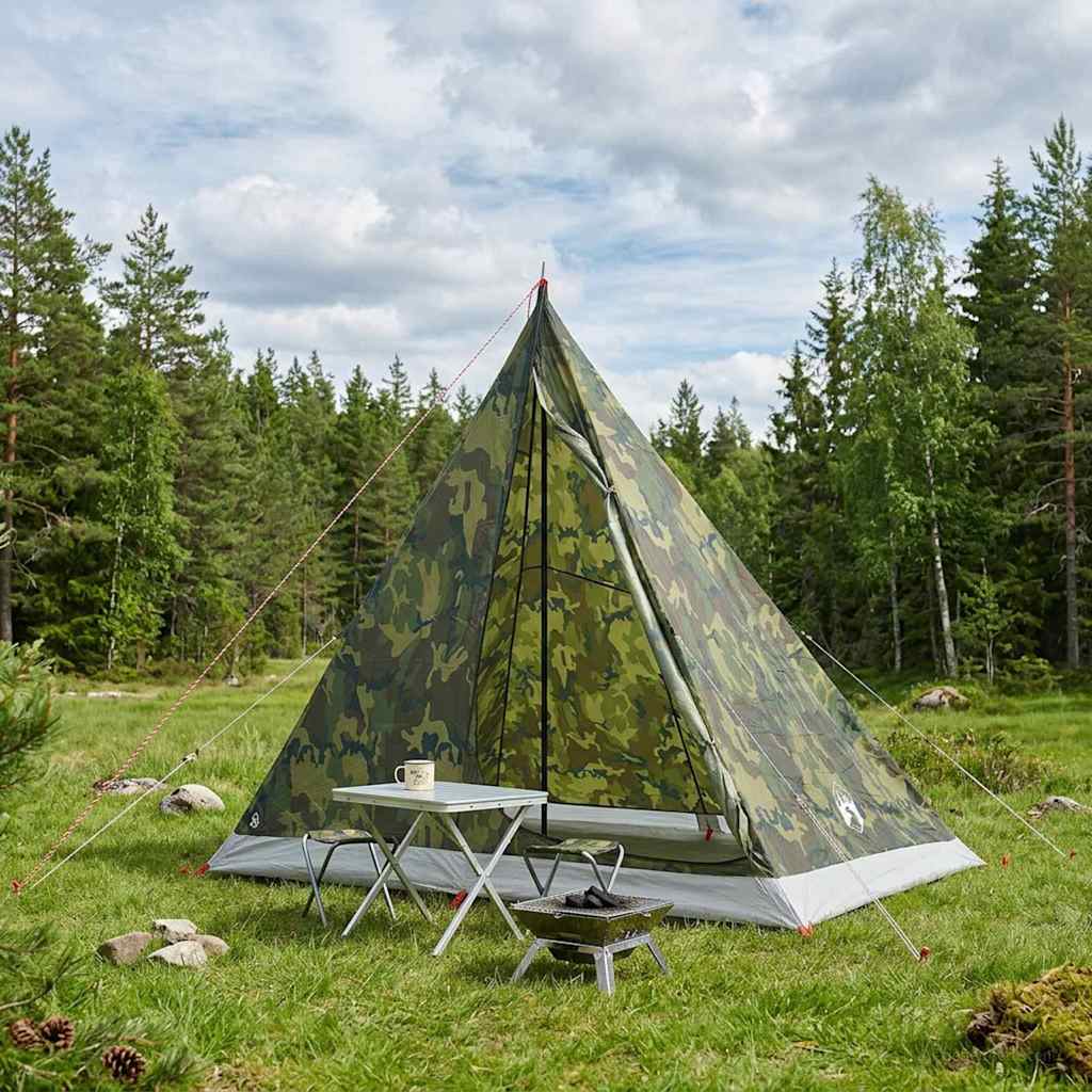 42019358_1.jpg vidaXL Stan na batohovanie Maskáčová Pre 2 osoby – Obrázok 1