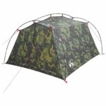 vidaXL Tunelový stan Maskáčová Pre 2 osoby 185T Polyester s PU náterom – Obrázok 3
