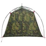 vidaXL Tunelový stan Maskáčová Pre 2 osoby 185T Polyester s PU náterom – Obrázok 5
