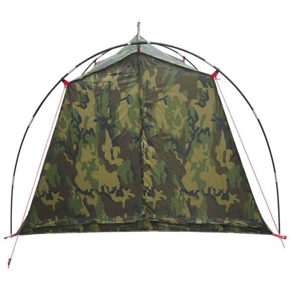 vidaXL Tunelový stan Maskáčová Pre 2 osoby 185T Polyester s PU náterom – Obrázok 5