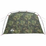 vidaXL Tunelový stan Maskáčová Pre 2 osoby 185T Polyester s PU náterom – Obrázok 6