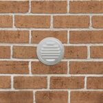 vidaXL Kryty vzduchových ventilátorov 4 pcs Strieborná 125 mm – Obrázok 3