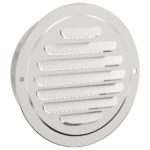 vidaXL Kryty vzduchových ventilátorov 4 pcs Strieborná 125 mm – Obrázok 4