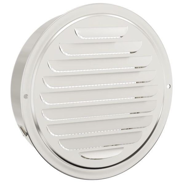 vidaXL Kryty vzduchových ventilátorov 4 pcs Strieborná 150 mm – Obrázok 4