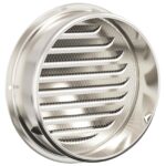 vidaXL Kryty vzduchových ventilátorov 4 pcs Strieborná 150 mm – Obrázok 7