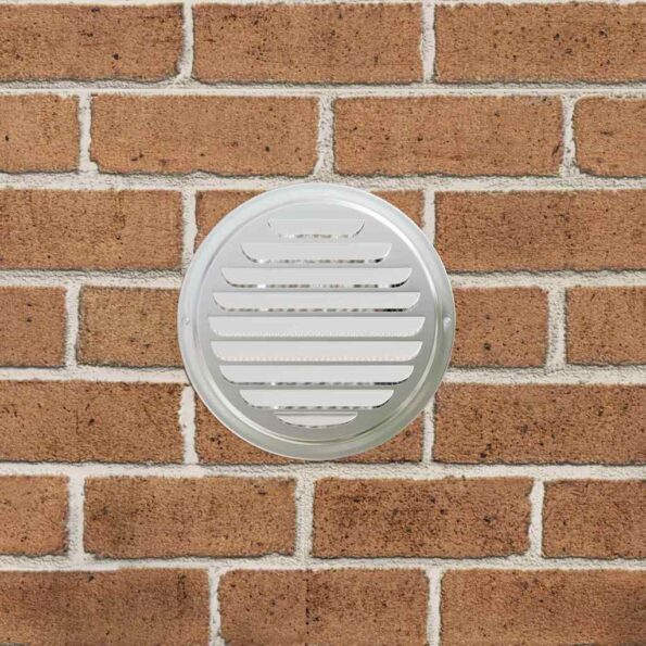 vidaXL Kryty vzduchových ventilátorov 4 pcs Strieborná 200 mm – Obrázok 3