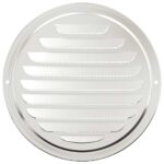 vidaXL Kryty vzduchových ventilátorov 4 pcs Strieborná 200 mm – Obrázok 5