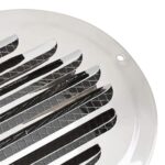 vidaXL Kryty vzduchových ventilátorov 4 pcs Strieborná 200 mm – Obrázok 8
