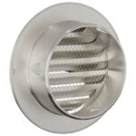 vidaXL Kryty vzduchových ventilátorov 2 pcs Strieborná 80 mm – Obrázok 7