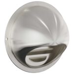 vidaXL Kryty vzduchových ventilátorov 8 pcs Strieborná 80 mm – Obrázok 2