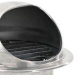 vidaXL Kryty vzduchových ventilátorov 2 pcs Strieborná 100 mm – Obrázok 8