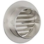 vidaXL Kryty vzduchových ventilátorov 8 pcs Strieborná 100 mm – Obrázok 7
