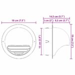 vidaXL Kryty vzduchových ventilátorov 2 pcs Strieborná 150 mm – Obrázok 11
