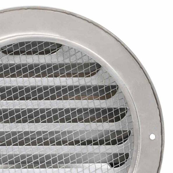 vidaXL Kryty vzduchových ventilátorov 2 pcs Strieborná 150 mm – Obrázok 9