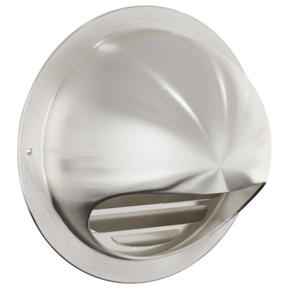 vidaXL Kryty vzduchových ventilátorov 8 pcs Strieborná 150 mm – Obrázok 2