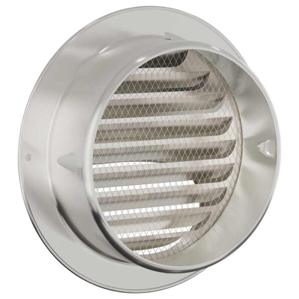 vidaXL Kryty vzduchových ventilátorov 8 pcs Strieborná 150 mm – Obrázok 7