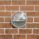 vidaXL Kryty vzduchových ventilátorov 2 pcs Strieborná 200 mm – Obrázok 3