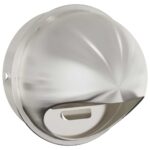 vidaXL Kryty vzduchových ventilátorov 2 pcs Strieborná 200 mm – Obrázok 4