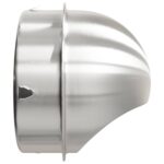 vidaXL Kryty vzduchových ventilátorov 2 pcs Strieborná 200 mm – Obrázok 6