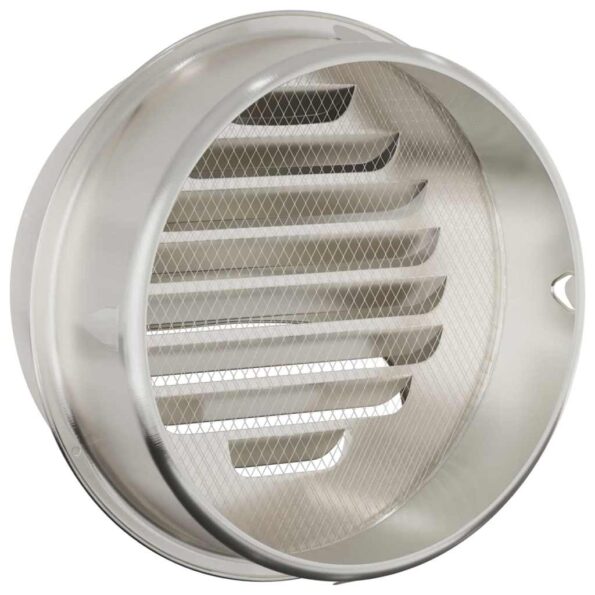 vidaXL Kryty vzduchových ventilátorov 2 pcs Strieborná 200 mm – Obrázok 7