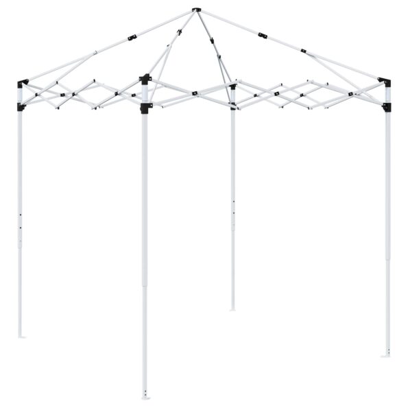 vidaXL Prístrešok na párty 195 x 195 x 245 cm Vínovo červená – Obrázok 5