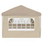 vidaXL Prístrešok na párty 575 x 288 x 245 cm Krémová – Obrázok 7