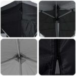 vidaXL Prístrešok na párty 290 x 290 x 245 cm Antracit – Obrázok 12