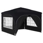 vidaXL Prístrešok na párty 290 x 290 x 245 cm Antracit – Obrázok 2
