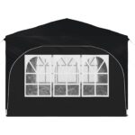 vidaXL Prístrešok na párty 290 x 290 x 245 cm Antracit – Obrázok 8