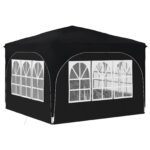 vidaXL Prístrešok na párty 290 x 290 x 245 cm Antracit – Obrázok 9