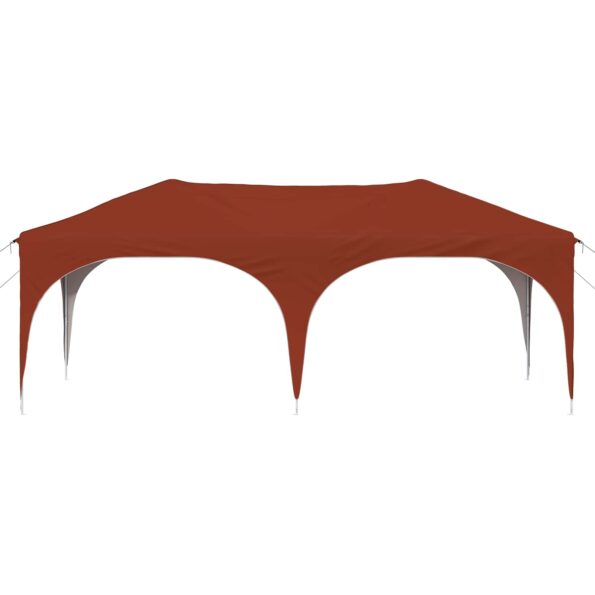 vidaXL Prístrešok na párty 575 x 288 x 245 cm Tehlová Oxfordská látka – Obrázok 5