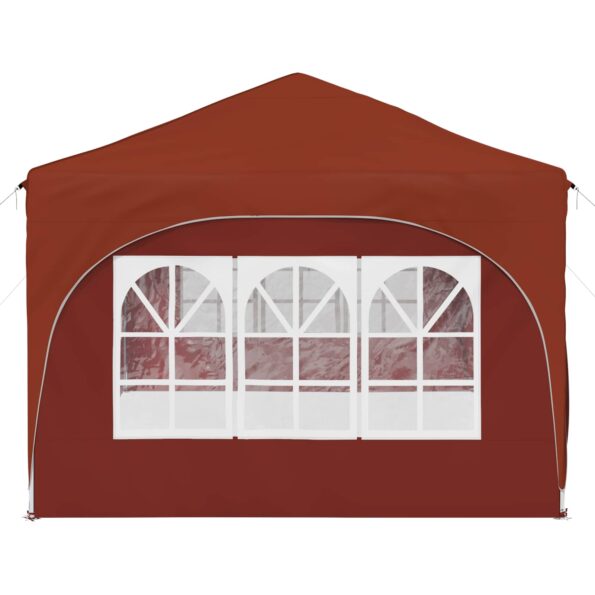 vidaXL Prístrešok na párty 575 x 288 x 245 cm Tehlová Oxfordská látka – Obrázok 7