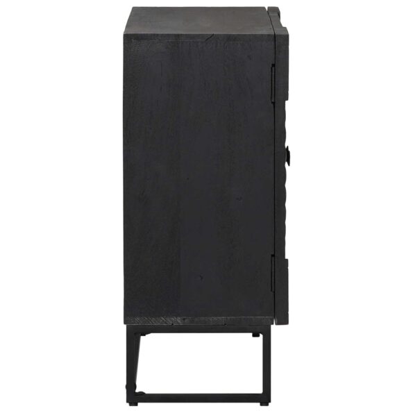 vidaXL Servírovacia skriňa Čierny 55 x 30 x 70 cm – Obrázok 6