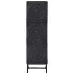vidaXL Highboard Čierny 35 x 30 x 120 cm – Obrázok 5