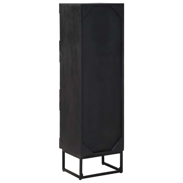 vidaXL Highboard Čierny 35 x 30 x 120 cm – Obrázok 7