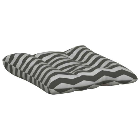 vidaXL Psí teepee s vankúšom Biela a šedá 40 x 40 x 50 cm Polyester – Obrázok 4
