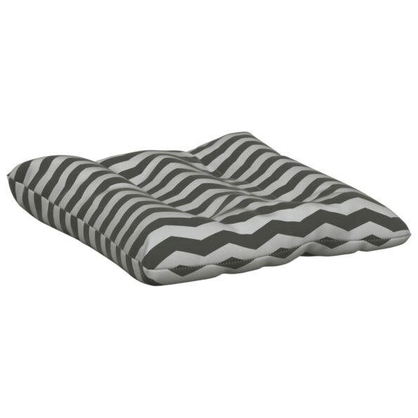 vidaXL Psí teepee s vankúšom Biela a šedá 50 x 50 x 60 cm Polyester – Obrázok 4
