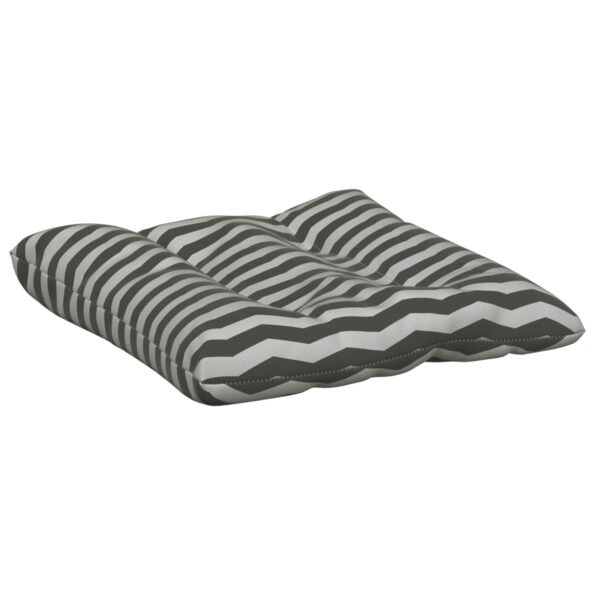 vidaXL Psí teepee s vankúšom Biela a šedá 60 x 60 x 70 cm Polyester – Obrázok 4