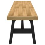 vidaXL Jedálenská lavička NOAIN 160 x 41 x 45 cm Masívna borovica – Obrázok 4