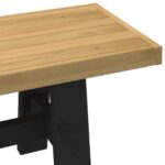 vidaXL Jedálenská lavička NOAIN 160 x 41 x 45 cm Masívna borovica – Obrázok 7