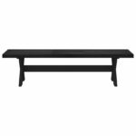 vidaXL Jedálenská lavička NOAIN 160 x 41 x 45 cm Masívna borovica – Obrázok 3