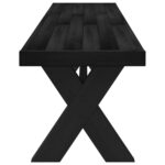 vidaXL Jedálenská lavička NOAIN 160 x 41 x 45 cm Masívna borovica – Obrázok 4