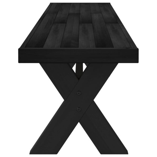 vidaXL Jedálenská lavička NOAIN 160 x 41 x 45 cm Masívna borovica – Obrázok 4