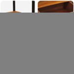vidaXL 5-úrovňová knižnica Prírodná 100 x 30 x 180 cm – Obrázok 9
