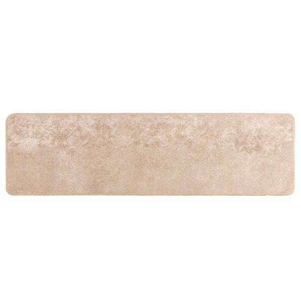 vidaXL Behúň MARSA Béžová 50 x 200 cm Polyester a PVC – Obrázok 2