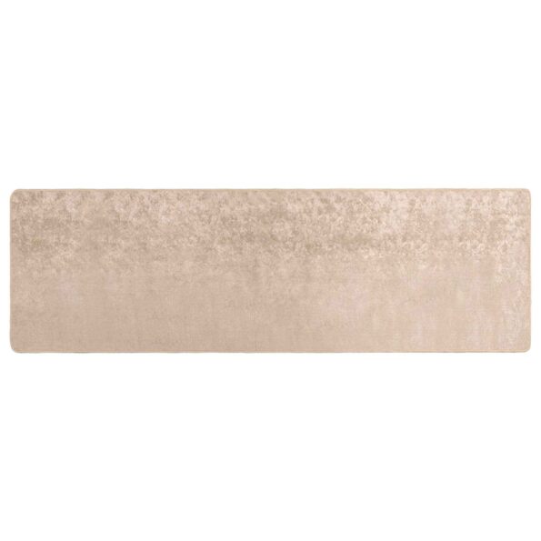 vidaXL Behúň MARSA Béžová 80 x 250 cm Polyester a PVC – Obrázok 2