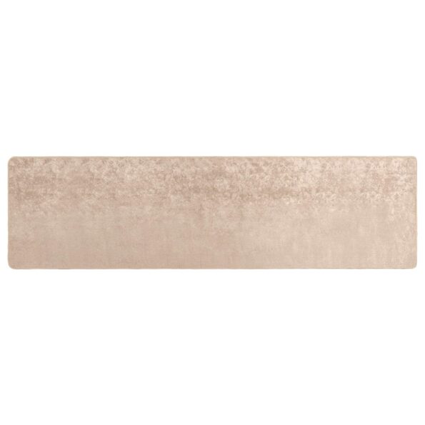 vidaXL Behúň MARSA Béžová 80 x 350 cm Polyester a PVC – Obrázok 2